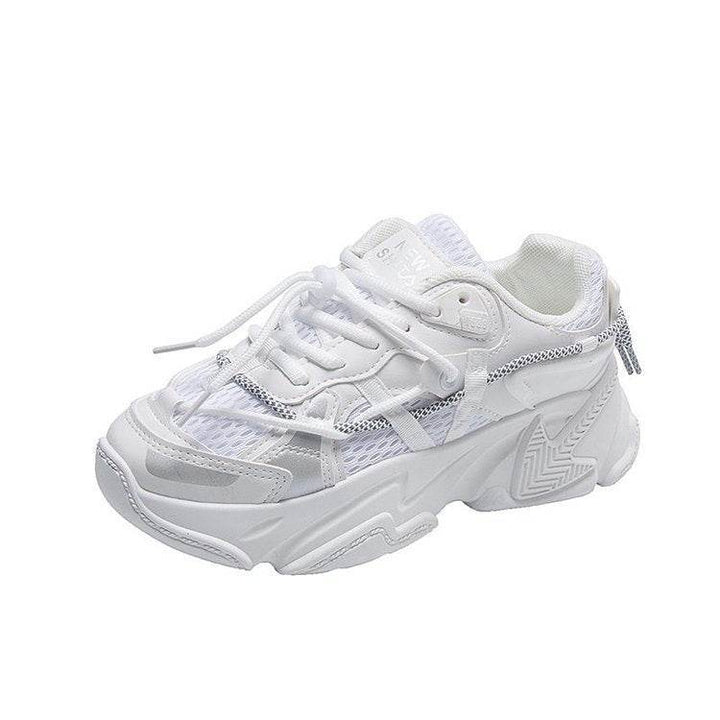New Summer All-black Sneakers For Women Korean Edition - ZEYTONCART