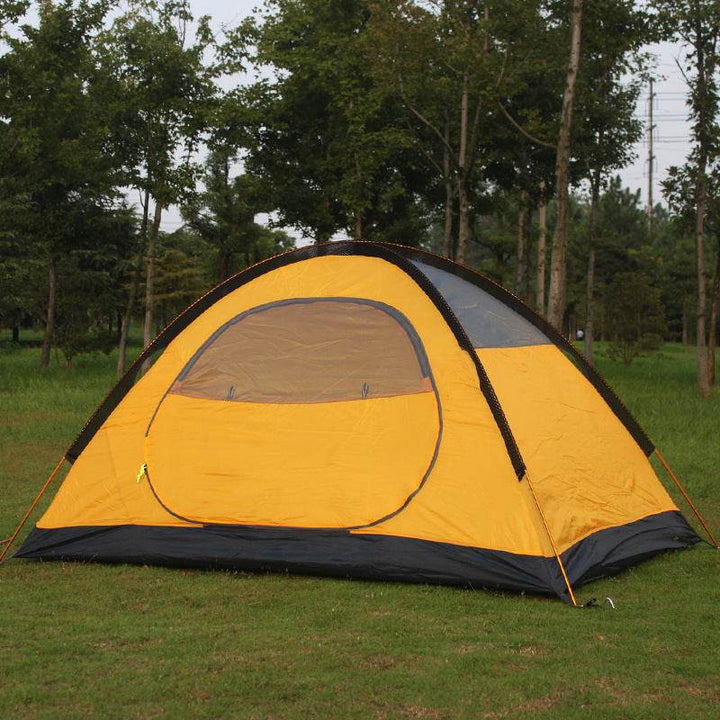 Outdoor Camping Camping Double-layer Aluminum Pole Tent - ZEYTONCART