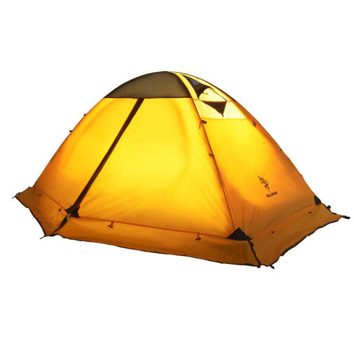 Outdoor Camping Camping Double-layer Aluminum Pole Tent - ZEYTONCART