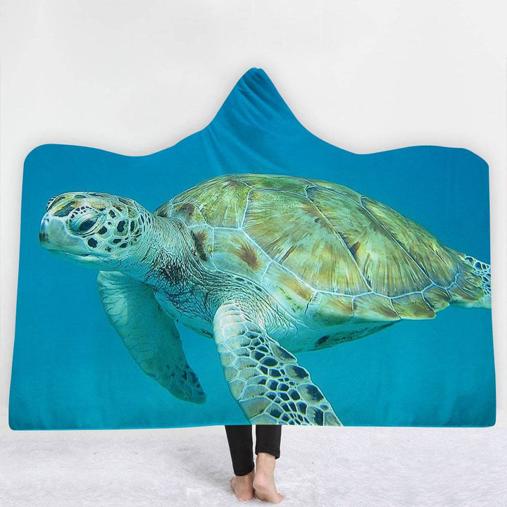 Hooded Blanket Cloak Blanket Thick Blanket - ZEYTONCART