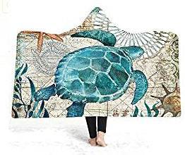 Hooded Blanket Cloak Blanket Thick Blanket - ZEYTONCART