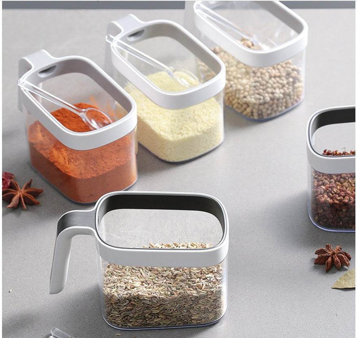 ZEYTON CART Spice Jar Organizer with Wall Mount Design - ZEYTONCART