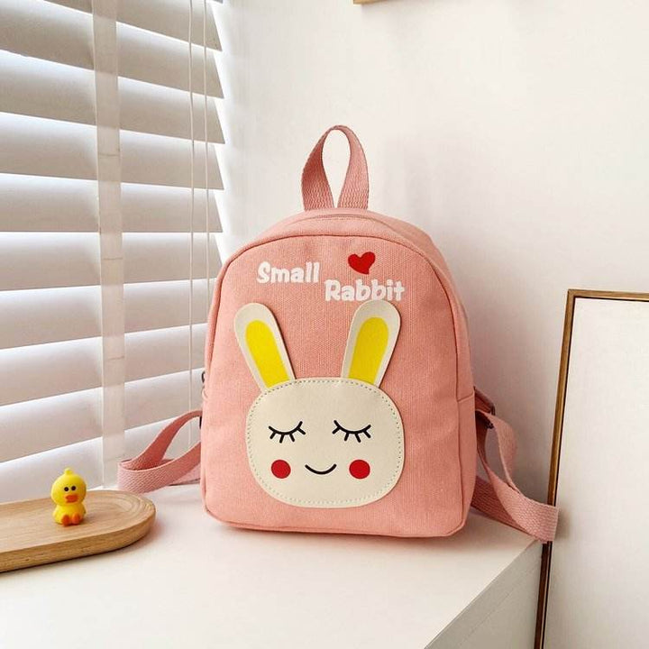 Children's Bags Girls Canvas Backpacks Cute Cartoon Girls Backpacks - ZEYTONCART