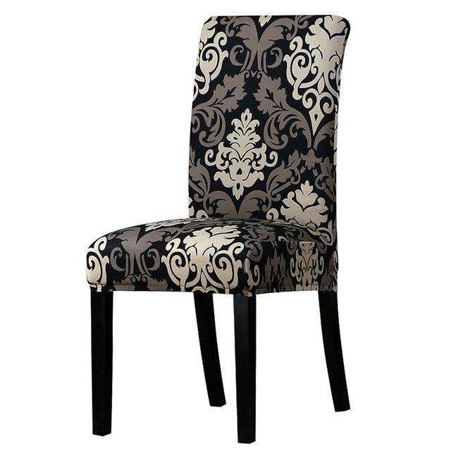 Printed Stretch Chair Cover Big Elastic Seat Chair Covers - ZEYTONCART