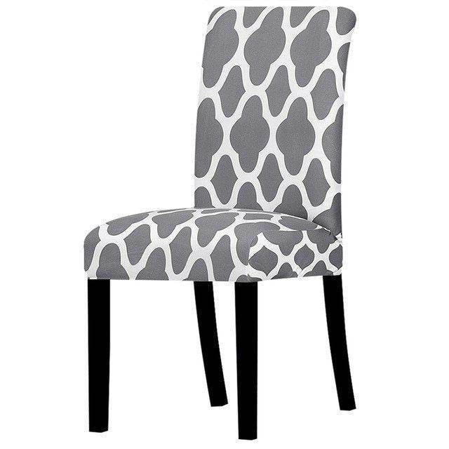Printed Stretch Chair Cover Big Elastic Seat Chair Covers - ZEYTONCART