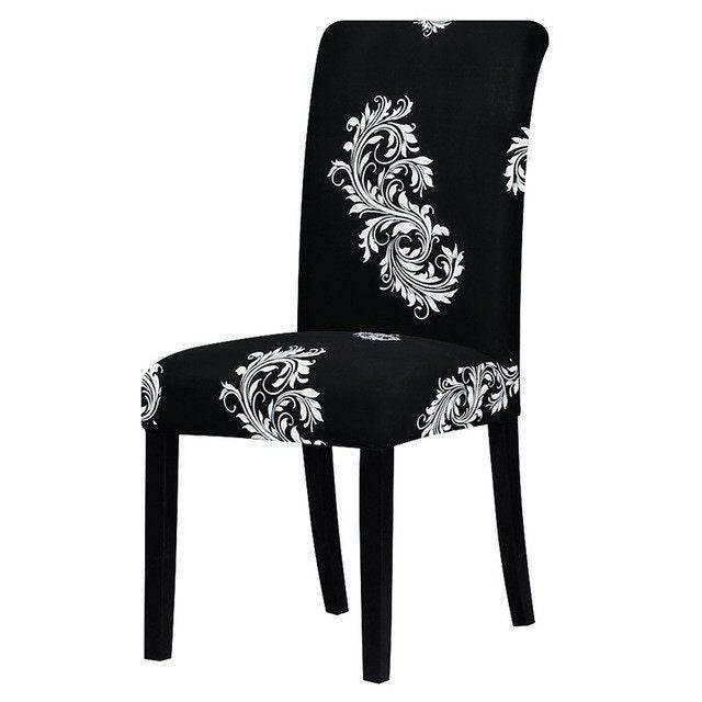Printed Stretch Chair Cover Big Elastic Seat Chair Covers - ZEYTONCART