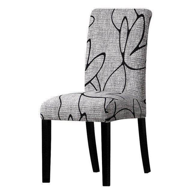 Printed Stretch Chair Cover Big Elastic Seat Chair Covers - ZEYTONCART