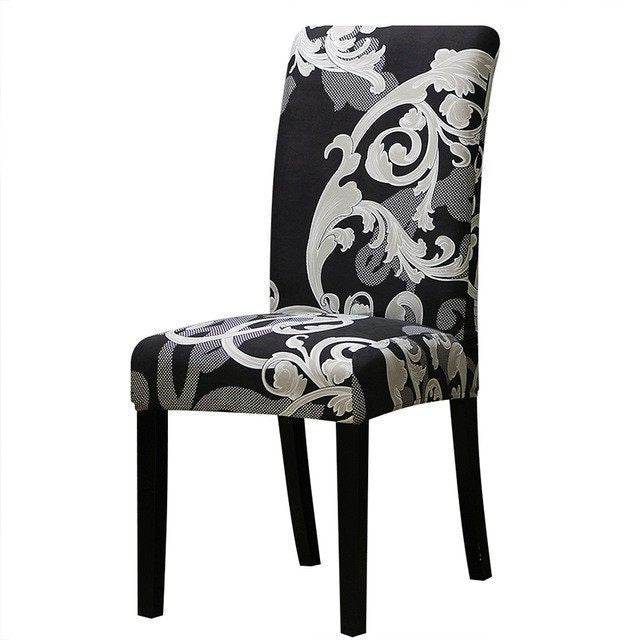 Printed Stretch Chair Cover Big Elastic Seat Chair Covers - ZEYTONCART