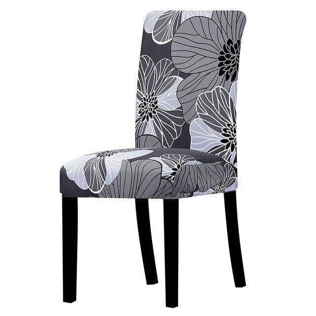Printed Stretch Chair Cover Big Elastic Seat Chair Covers - ZEYTONCART