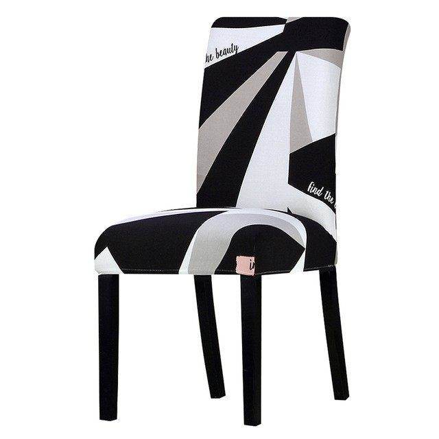 Printed Stretch Chair Cover Big Elastic Seat Chair Covers - ZEYTONCART