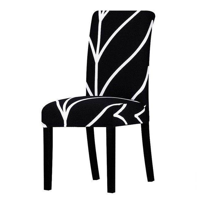 Printed Stretch Chair Cover Big Elastic Seat Chair Covers - ZEYTONCART