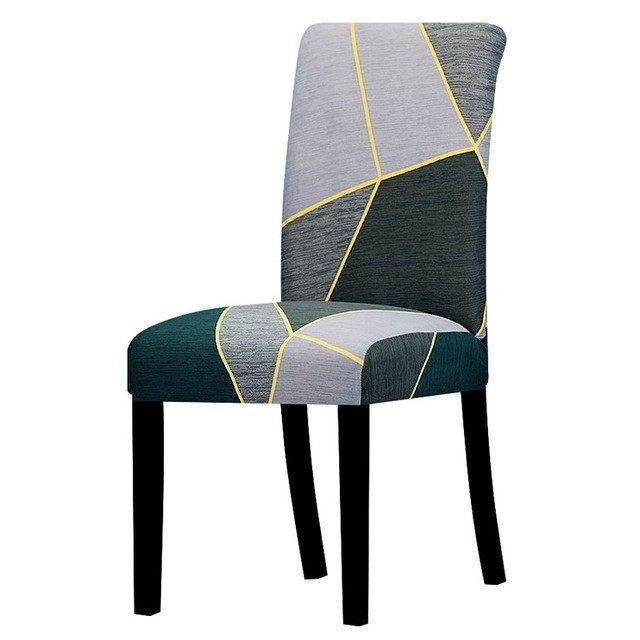 Printed Stretch Chair Cover Big Elastic Seat Chair Covers - ZEYTONCART
