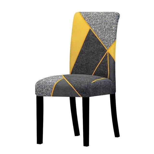 Printed Stretch Chair Cover Big Elastic Seat Chair Covers - ZEYTONCART