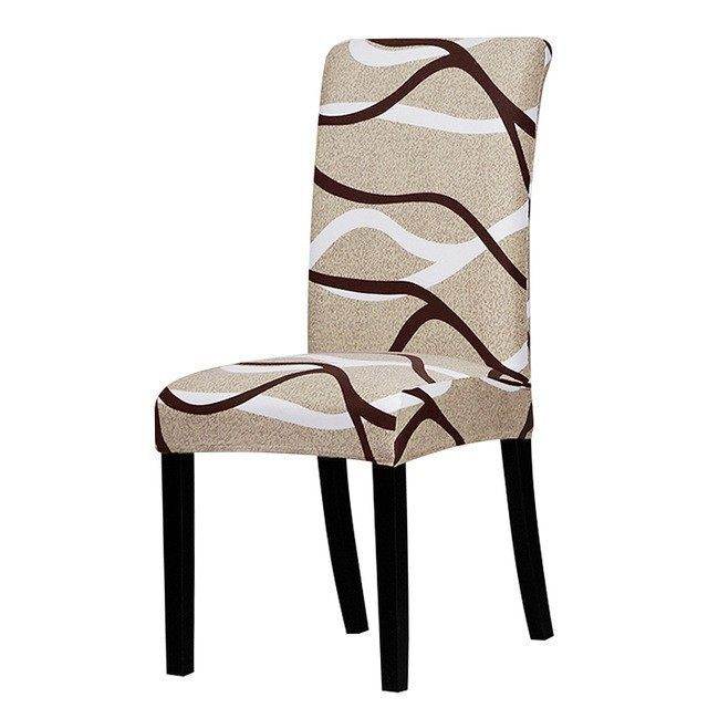 Printed Stretch Chair Cover Big Elastic Seat Chair Covers - ZEYTONCART