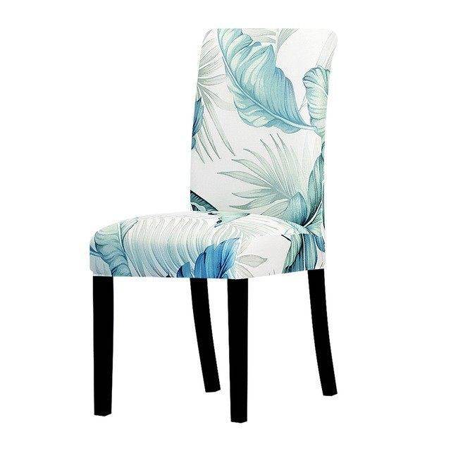 Printed Stretch Chair Cover Big Elastic Seat Chair Covers - ZEYTONCART