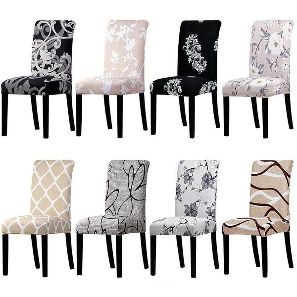 Printed Stretch Chair Cover Big Elastic Seat Chair Covers - ZEYTONCART
