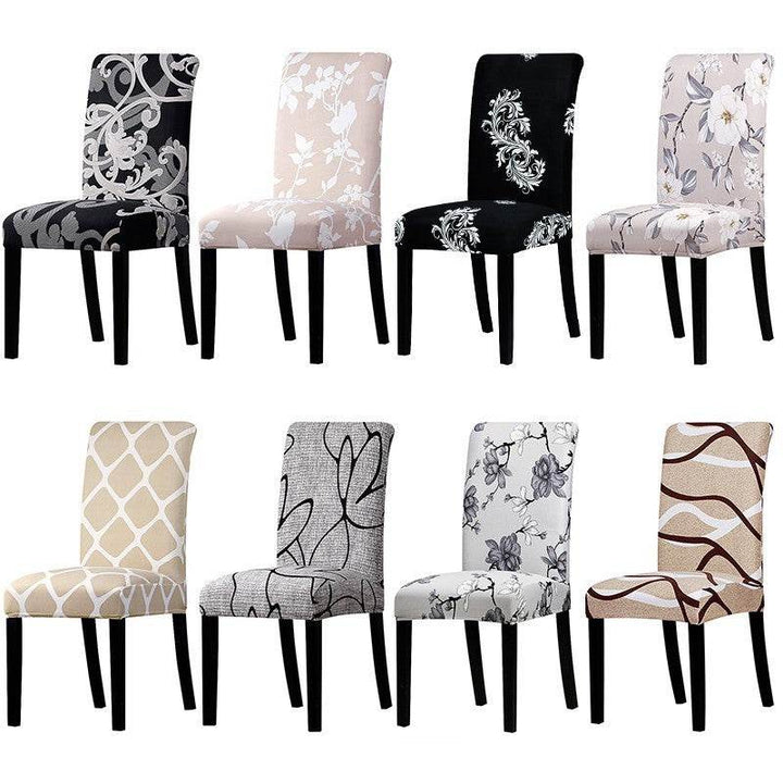Printed Stretch Chair Cover Big Elastic Seat Chair Covers - ZEYTONCART