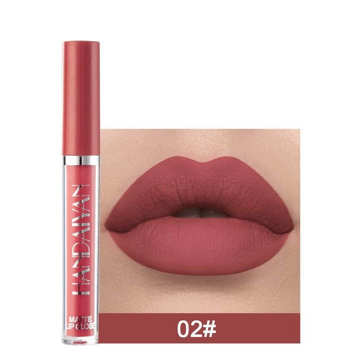 Matte Non-stick Cup Lip Gloss, Non-fading Matte Liquid Lipstick - ZEYTONCART