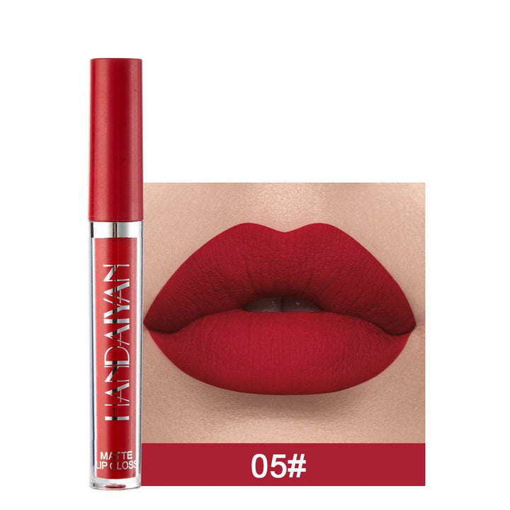 Matte Non-stick Cup Lip Gloss, Non-fading Matte Liquid Lipstick - ZEYTONCART