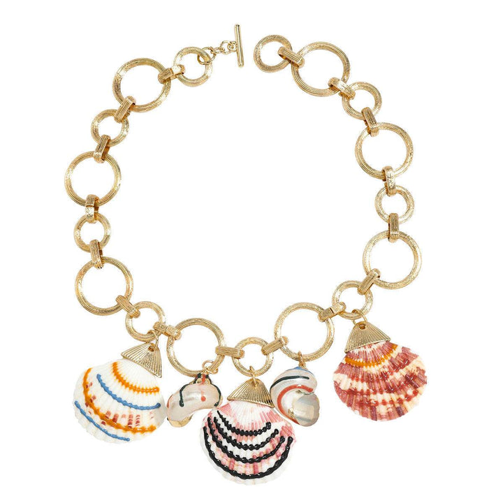 Alloy Shell OT Buckle Necklace European And American Travel Style Accessories - ZEYTONCART