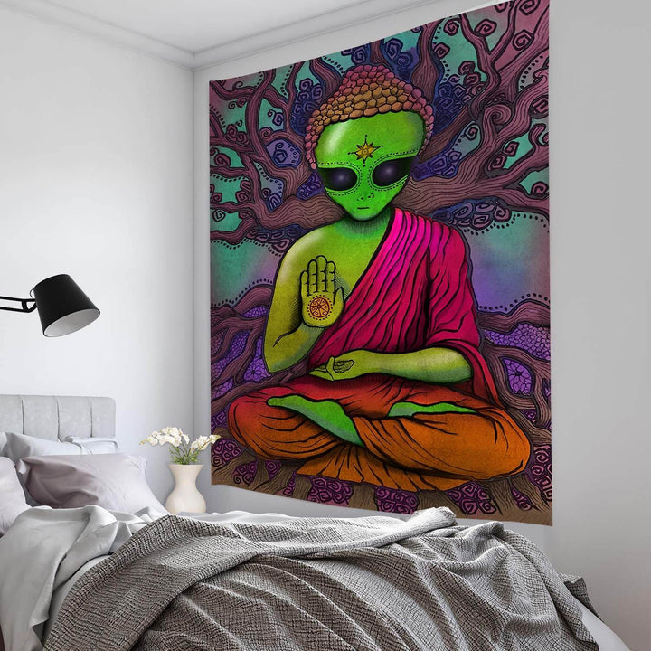 Explosive Home Decor Alien Tapestry - ZEYTONCART