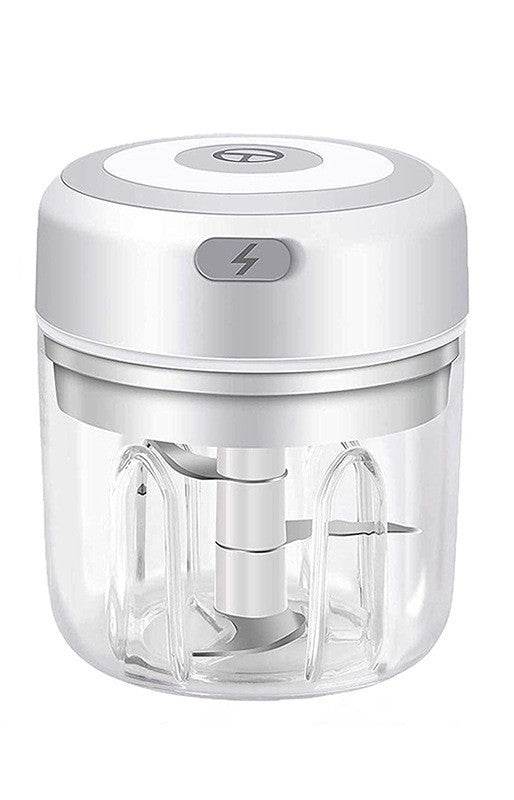 Mini Electric Garlic Chopper USB Charging Ginger Masher Machine Sturdy Durable Chili Vegetable Crusher Kitchen Tool - ZEYTONCART