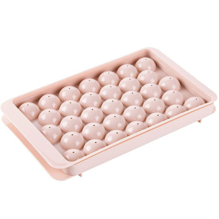 Ice Tray 3D Round Ice Molds Home Bar Party Use Round Ball Ice Cube Makers Kitchen DIY Ice Cream Moulds - ZEYTONCART