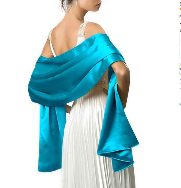 Colors Shrugs For Women Evening Cape Dress Wraps - ZEYTONCART