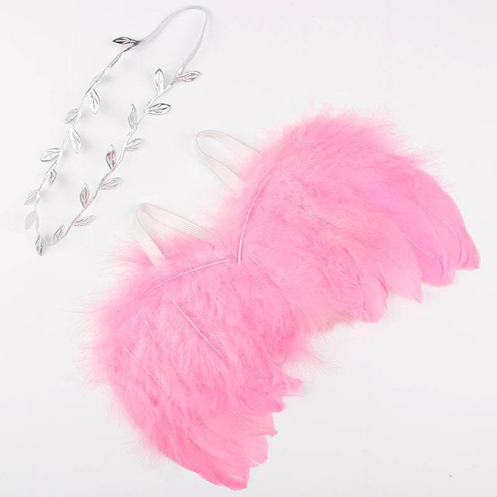 Newbornx Photography Props White Angel Wing Baby - ZEYTONCART