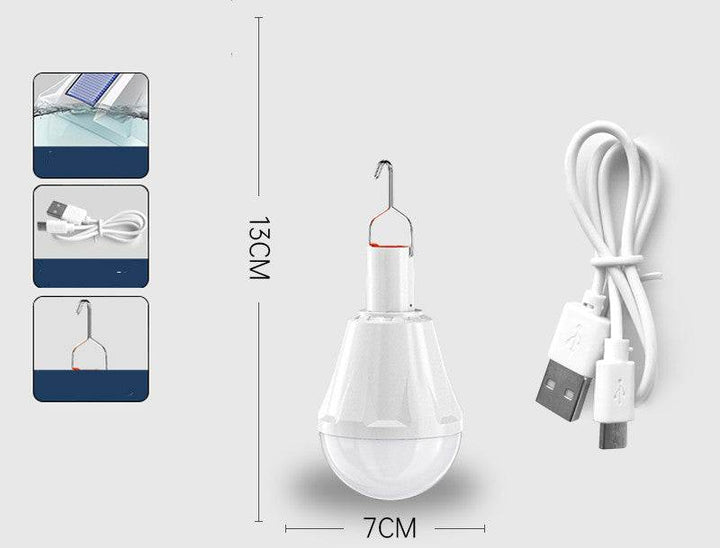 Rechargeable Bulbs Home Outdoor Super Bright Lighting Night Market - ZEYTONCART