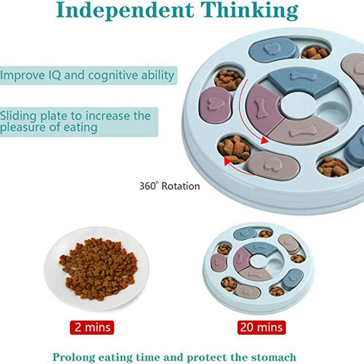 Manufacturers Stock Household Pets Dog Puzzle Feeding Bowls Dog Puzzles Feeding Bowls - ZEYTONCART