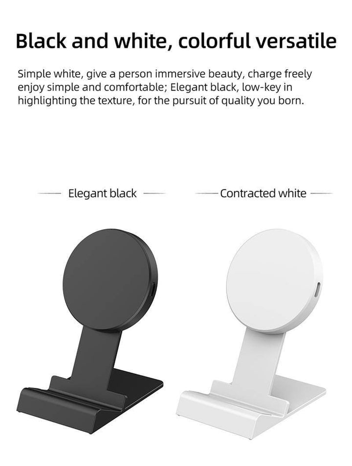 Horizontal Cooling Hole Mobile Phone Holder Wireless Fast Charger - ZEYTONCART