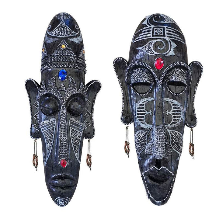 Resin Tribal Mask Home Decor - ZEYTONCART