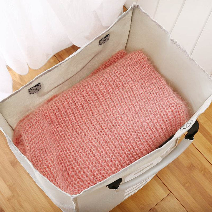 Foldable Fabric Laundry Bag Waterproof Dirty Clothes Hamper - ZEYTONCART