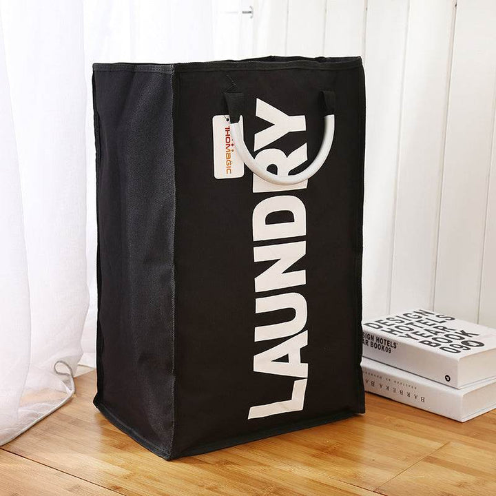 Foldable Fabric Laundry Bag Waterproof Dirty Clothes Hamper - ZEYTONCART