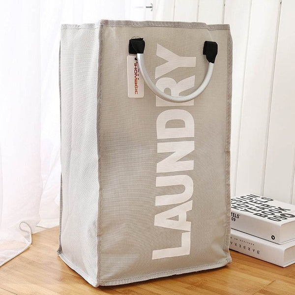 Foldable Fabric Laundry Bag Waterproof Dirty Clothes Hamper - ZEYTONCART