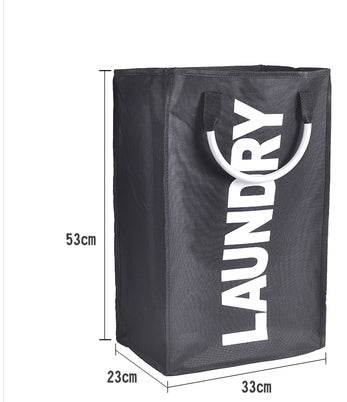 Foldable Fabric Laundry Bag Waterproof Dirty Clothes Hamper - ZEYTONCART
