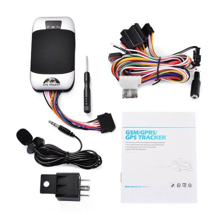 TK303G Personal Locator Vehicle Locator Car Anti-theft Alarm GPS Tracker Positioning Accuracy 5-50m Support Google Baidu Map - ZEYTONCART