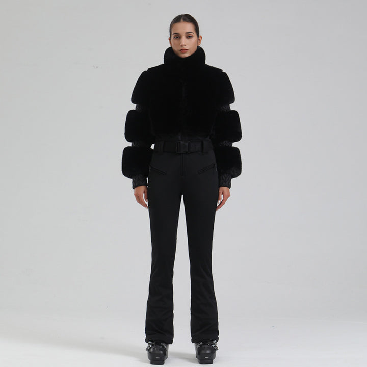 Winter Ski One-piece Female Windproof Thickening - ZEYTONCART