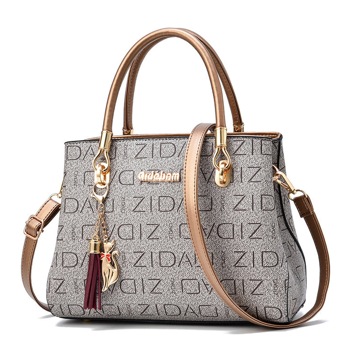 Printed Fashion Ladies Handbags Big Bags All-match Single Shoulder Messenger Bag - ZEYTONCART