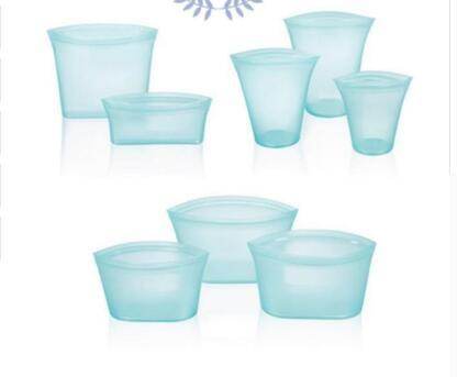 Reusable Clear Plastic Storage Cups - Set of 3 Sizes - ZEYTONCART
