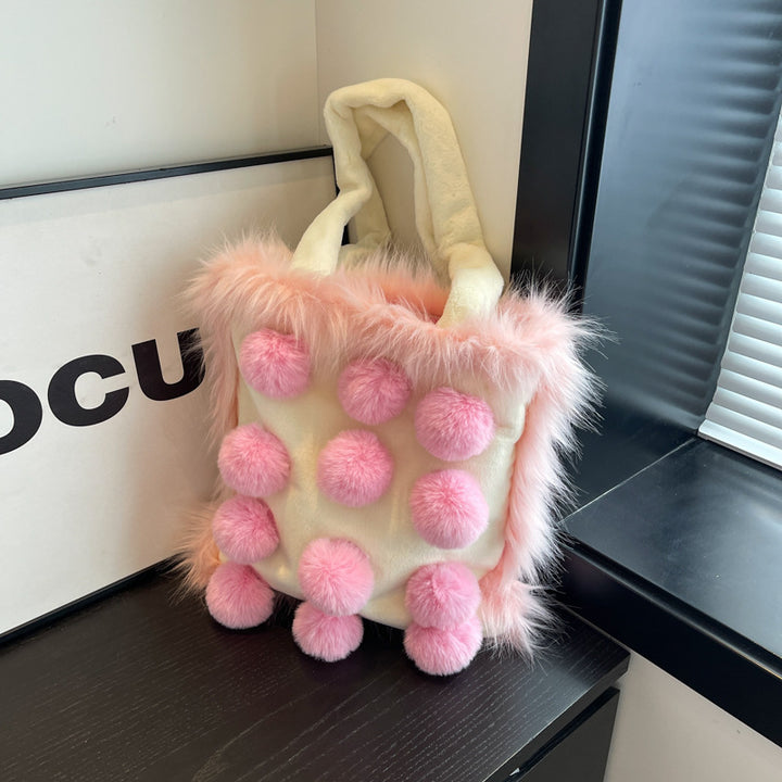 Cute Fashion Plush Bag Women - ZEYTONCART
