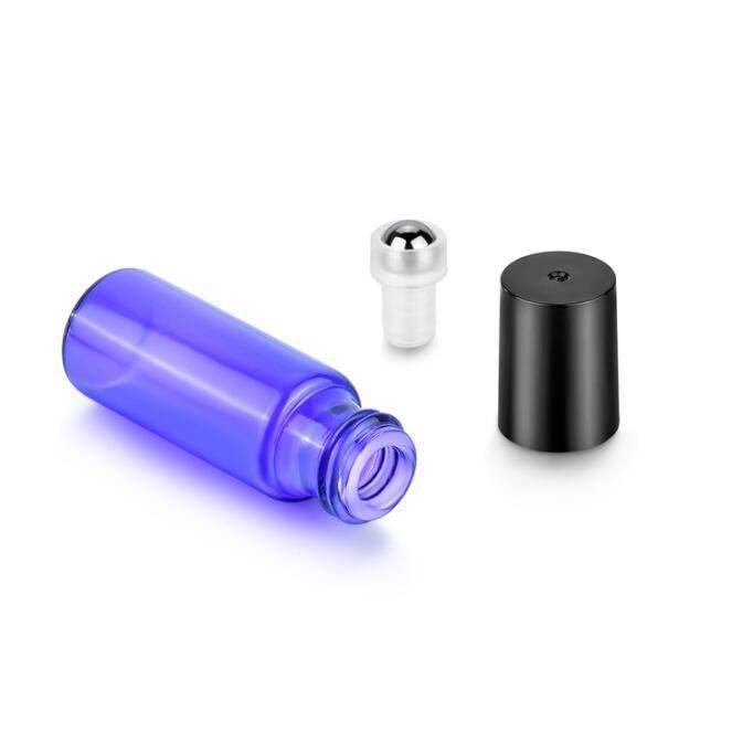 5/10ml Glass Essential Oil Roller Ball Bottles - ZEYTONCART