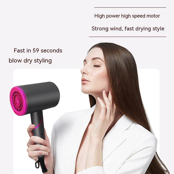 Folding Anion High Power Constant Temperature Hair Dryer - ZEYTONCART