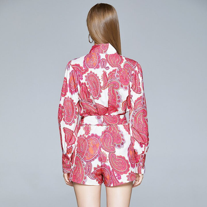 Women's floral suit - ZEYTONCART