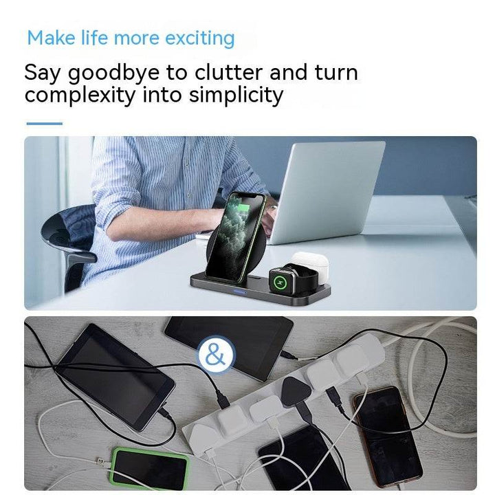 Three-in-one Multifunctional Wireless Charger - ZEYTONCART