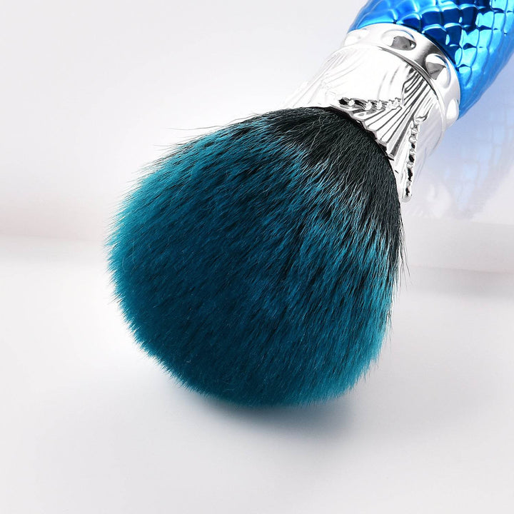 Single makeup brush makeup tool blue - ZEYTONCART