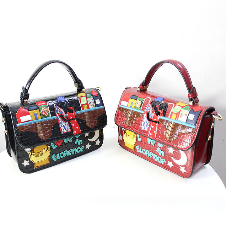 Fashion creative handbag retro female bag - ZEYTONCART