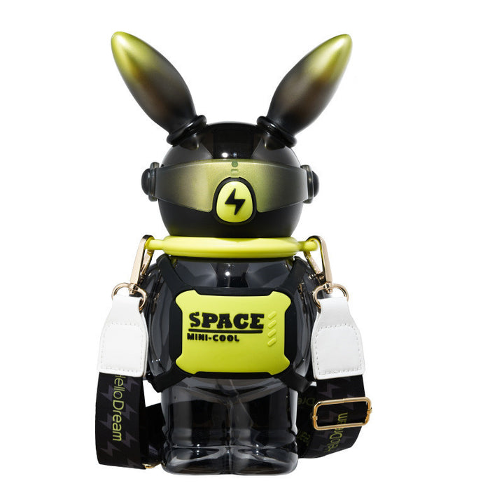 Children's Creative Lightning Rabbit Shape Large Capacity Water Bottle - ZEYTONCART