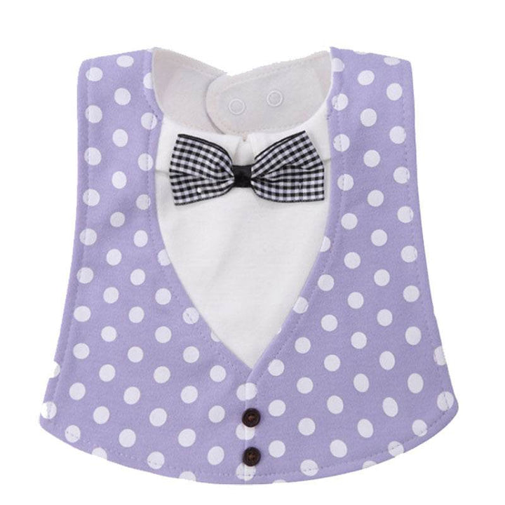 Gentleman Style Bibs Waterproof Baby Bib Novelty Burp Cloths Adjustable Newborn Toddler Infant Accessories - ZEYTONCART